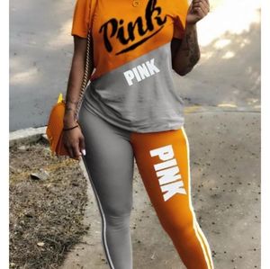 Letter print tracksuit